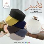 Qasim Hard Koofi Cap – Premium Structured Islamic Prayer Cap for Men