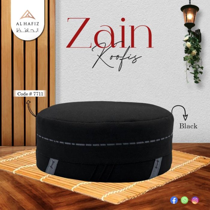 Zain Soft Koofi Cap – Comfortable Lightweight Islamic Prayer Cap for Men - Image 7