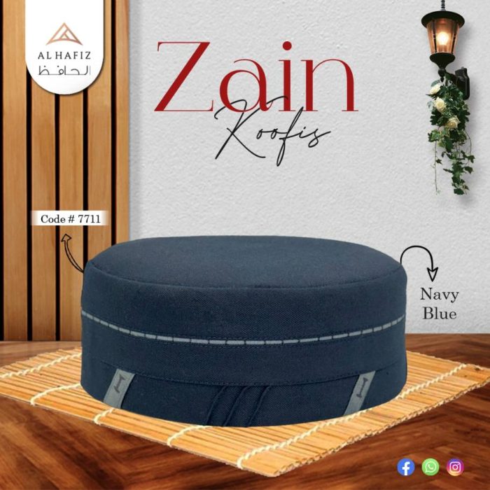 Zain Soft Koofi Cap – Comfortable Lightweight Islamic Prayer Cap for Men - Image 5
