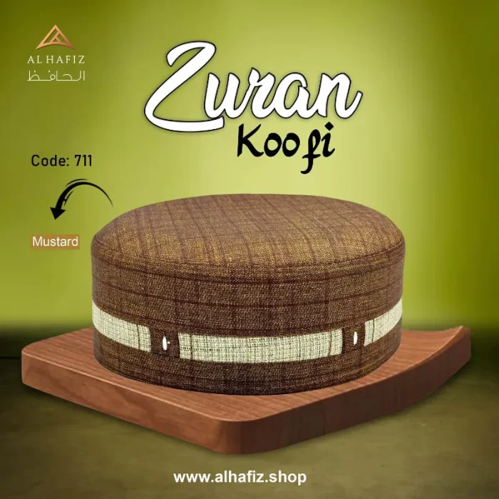ZURAN Koofi – Premium Soft Koofi Cap for Men | Breathable Islamic Prayer Cap - Image 3
